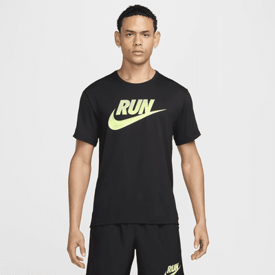 ★ Nike★ Miler Run Energy Dry Fit Short Sleeve Running Top Nike Miler Run Energy Men's Dri-FIT Short-Sleeve Running Top